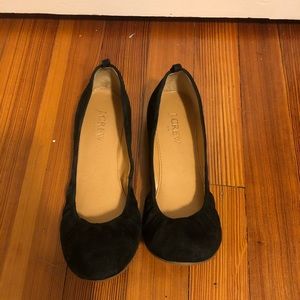 Jcrew black ballet flats